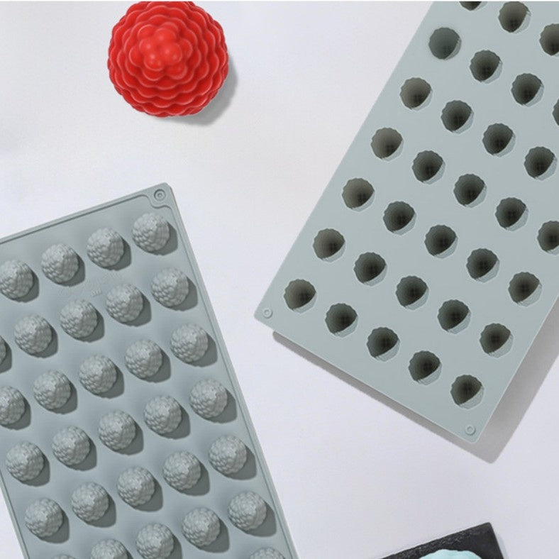 Silicone Fruit Candle Mold for Baking and Crafting - Assorted Shapes & Sizes