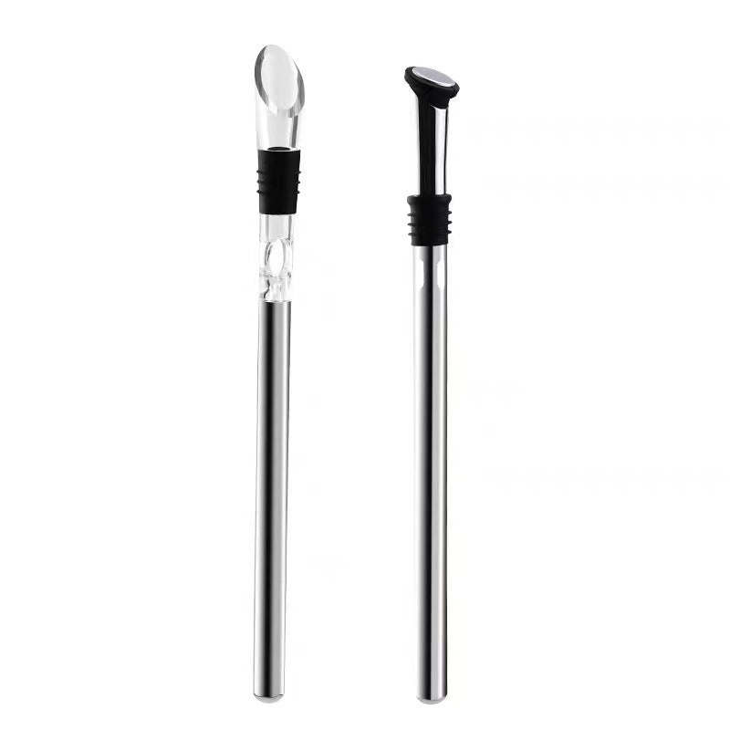 Stainless Steel Red Wine Ice Bar Tool - Modern & Durable