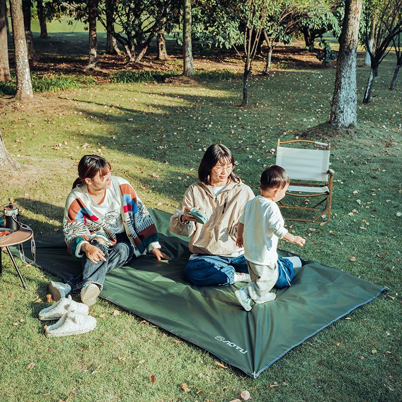 Multifunctional Ground Cloth Camping Beach Mat - Oxford Fabric Picnic Blanket