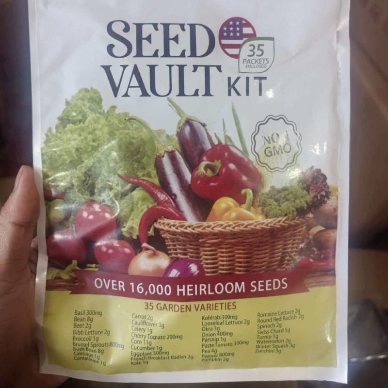 Vegetable Seeds Starter Kit - Gardening Kit