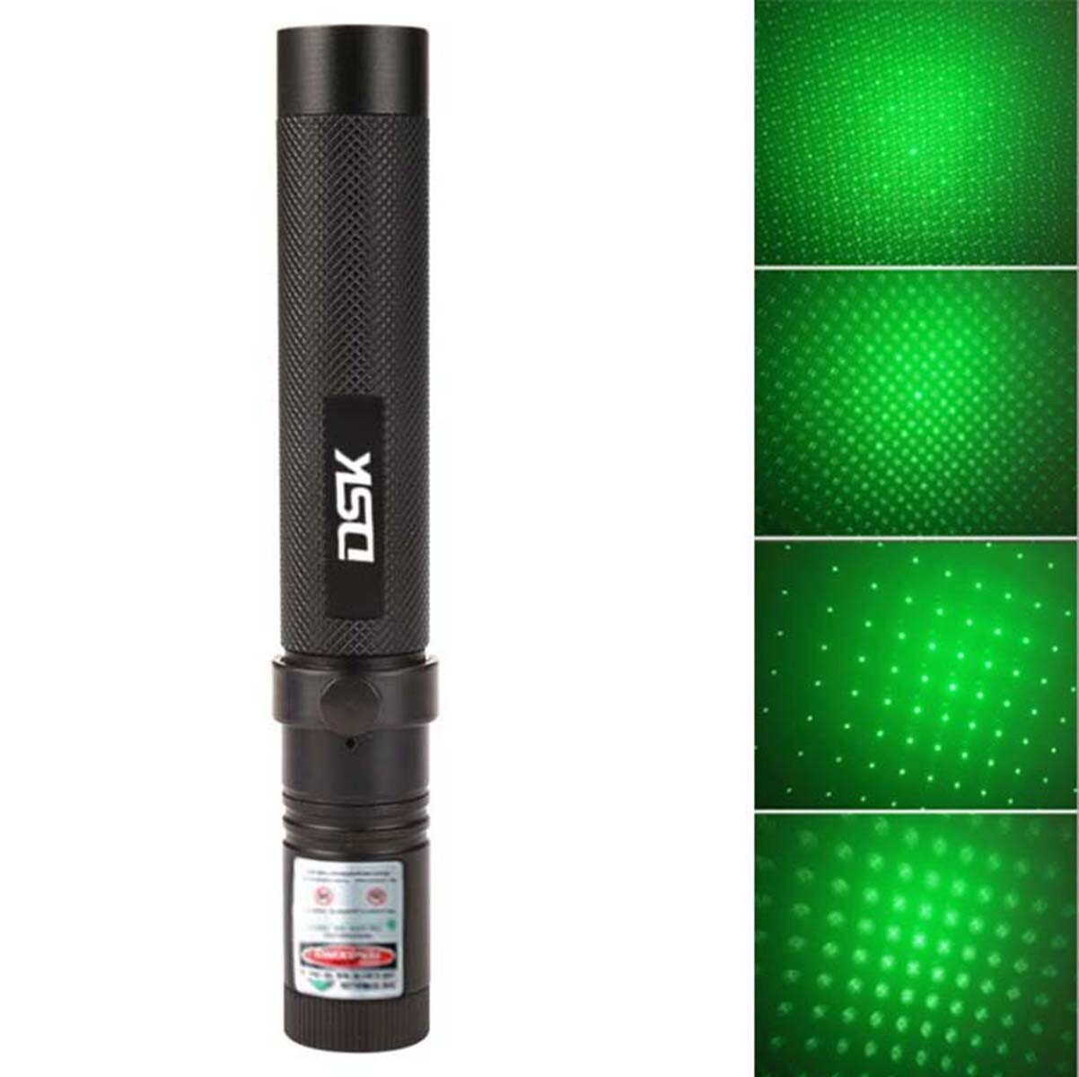 USB Rechargeable Green Laser Pointer Pen Light for Astronomy & Presentations