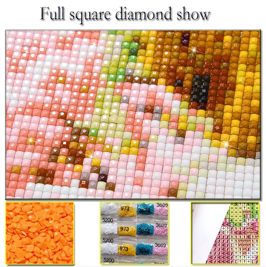 Diamond Painting Plush Doll Cross Stitch Kit - Snow Kneeling Embroidery Art
