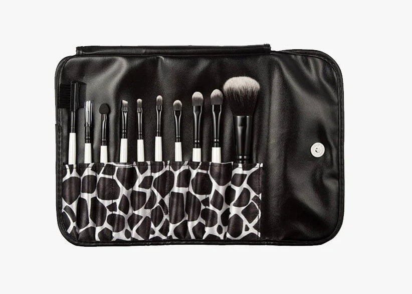 Animal Hair Loose Powder Eyeshadow and Concealer Makeup Brush Set - 33 Pieces