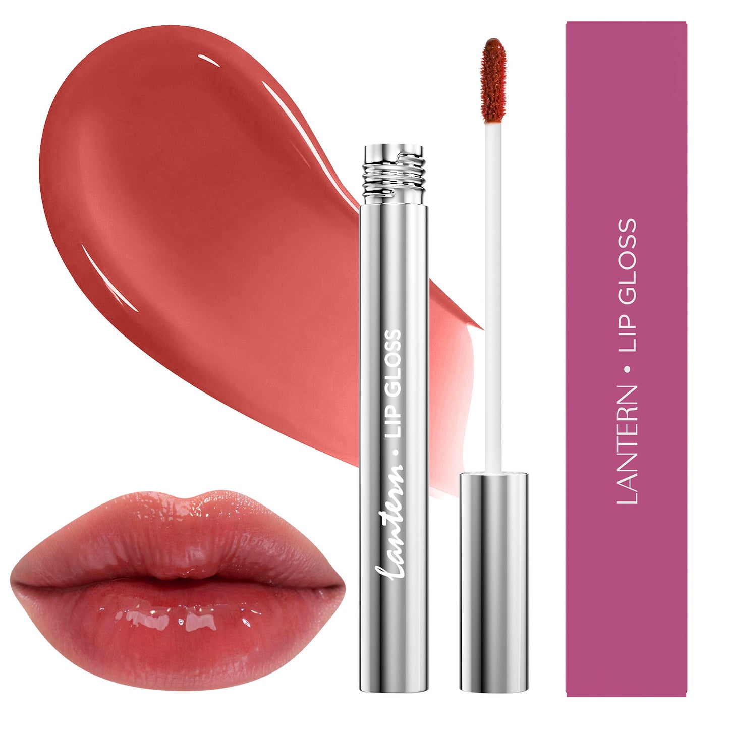 Hydrating Lip Gloss Collection - Non-Sticky Plumping Lip Tint with Hyaluronic