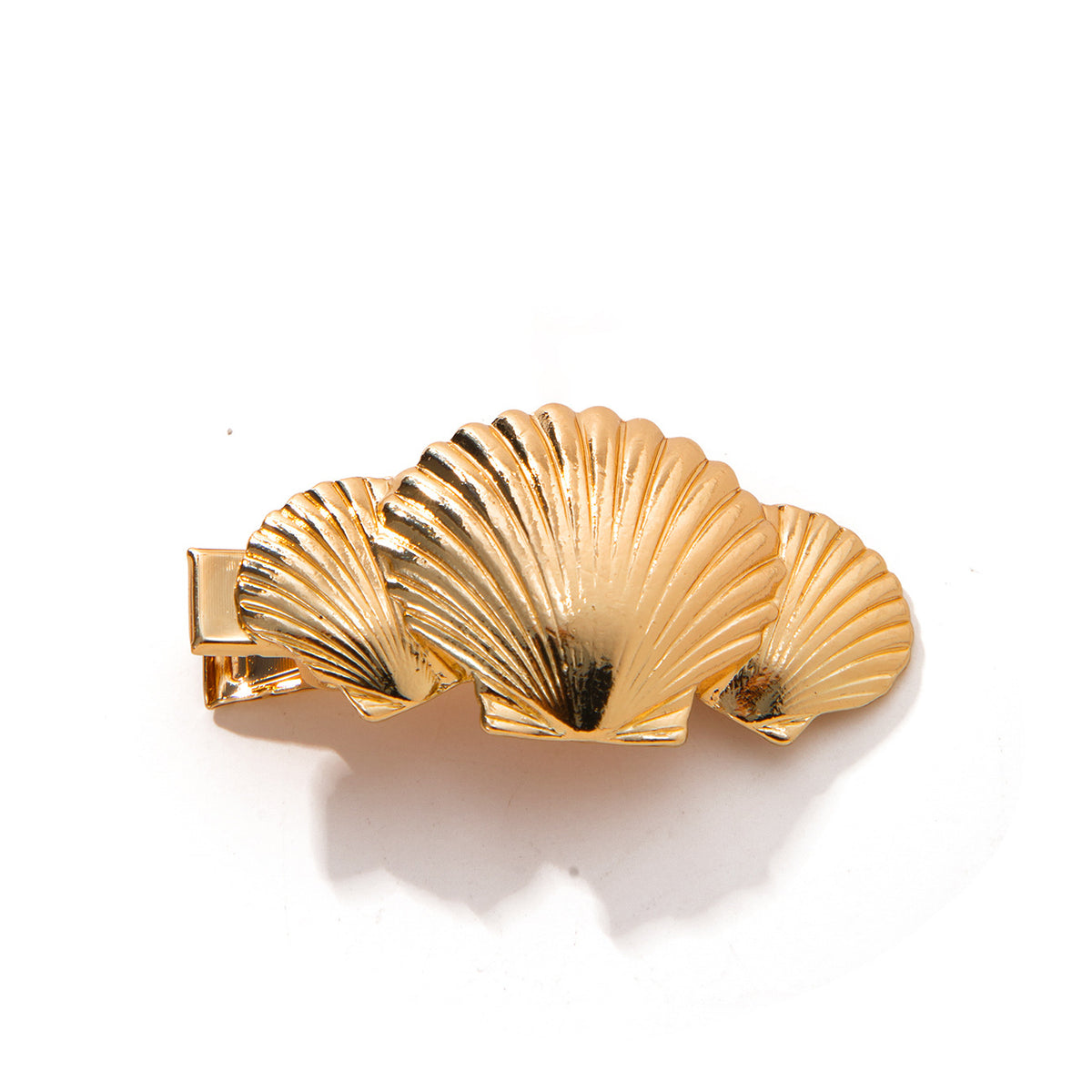 Ocean-Style Alloy Hair Clips with Shells & Starfish