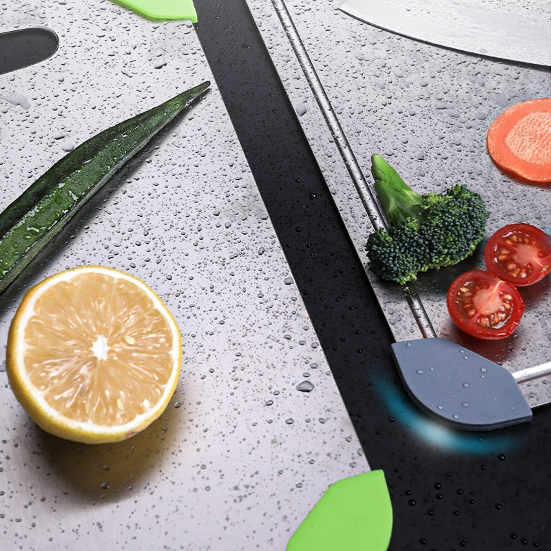 Titanium Kitchen Cutting Board with Groove - Heavy Duty Food Prep