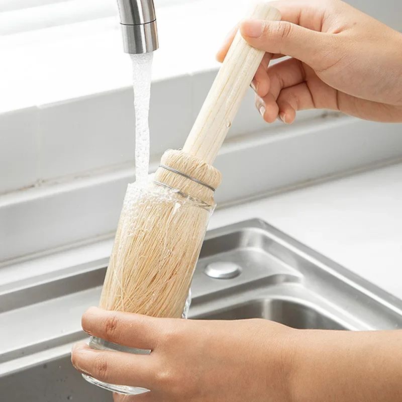 Kitchen Pot Scrubbing Brush Set - Non-Stick Dishwashing & Household Cleaning Tool