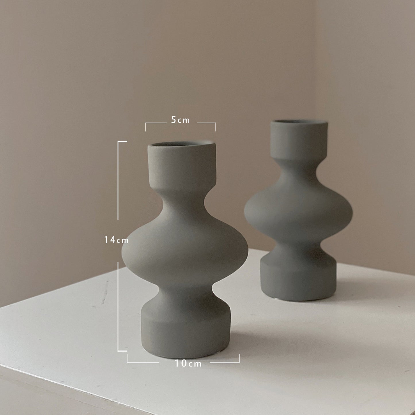 Modern Ceramic Vase for Home Decor - Nordic Style Living Room Decoration