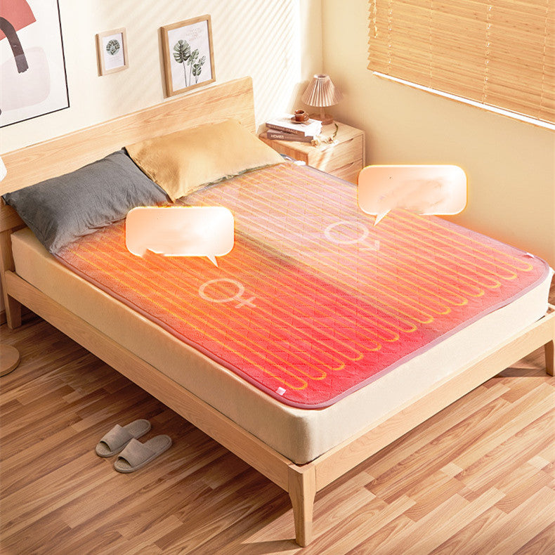 Electric Heating Blanket with Dual Control - Multiple Sizes & Styles