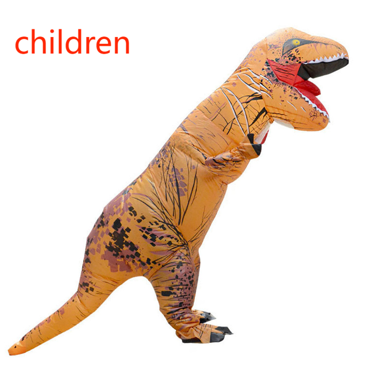 Inflatable Dinosaur Suit for Stage & Party Performance - Adult Yellow
