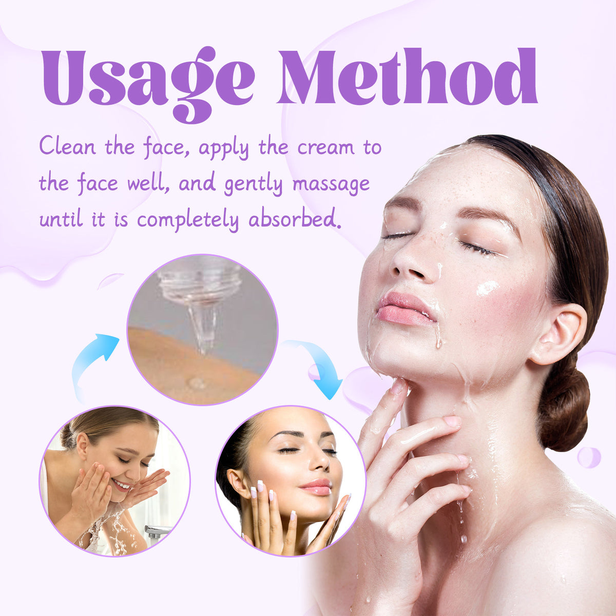 Hydrating Elastic Facial Cream for Skin Tightening and Anti-Aging - CJ