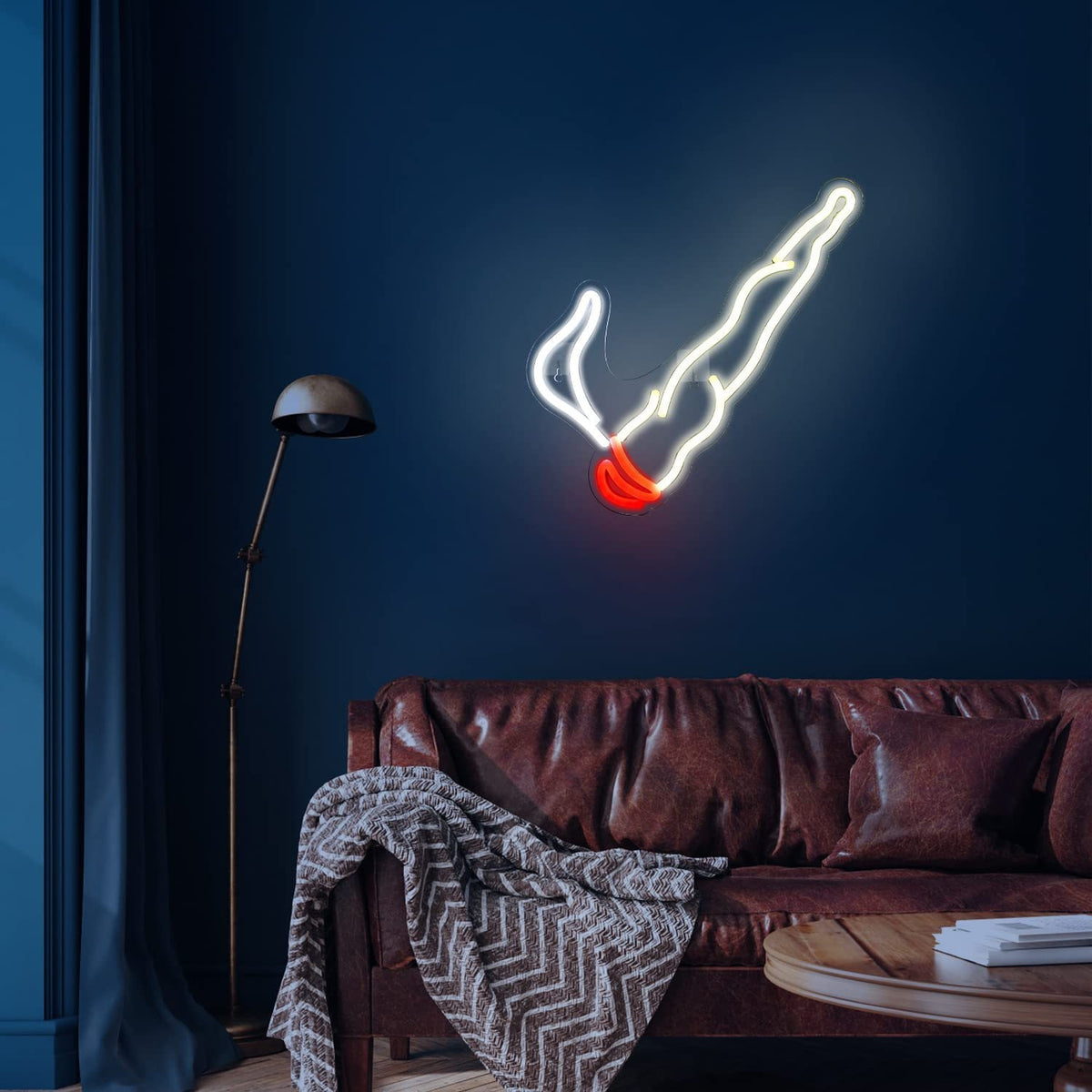 LED Neon Light Sports Bar Wall Decor - Glowing Pendant Light