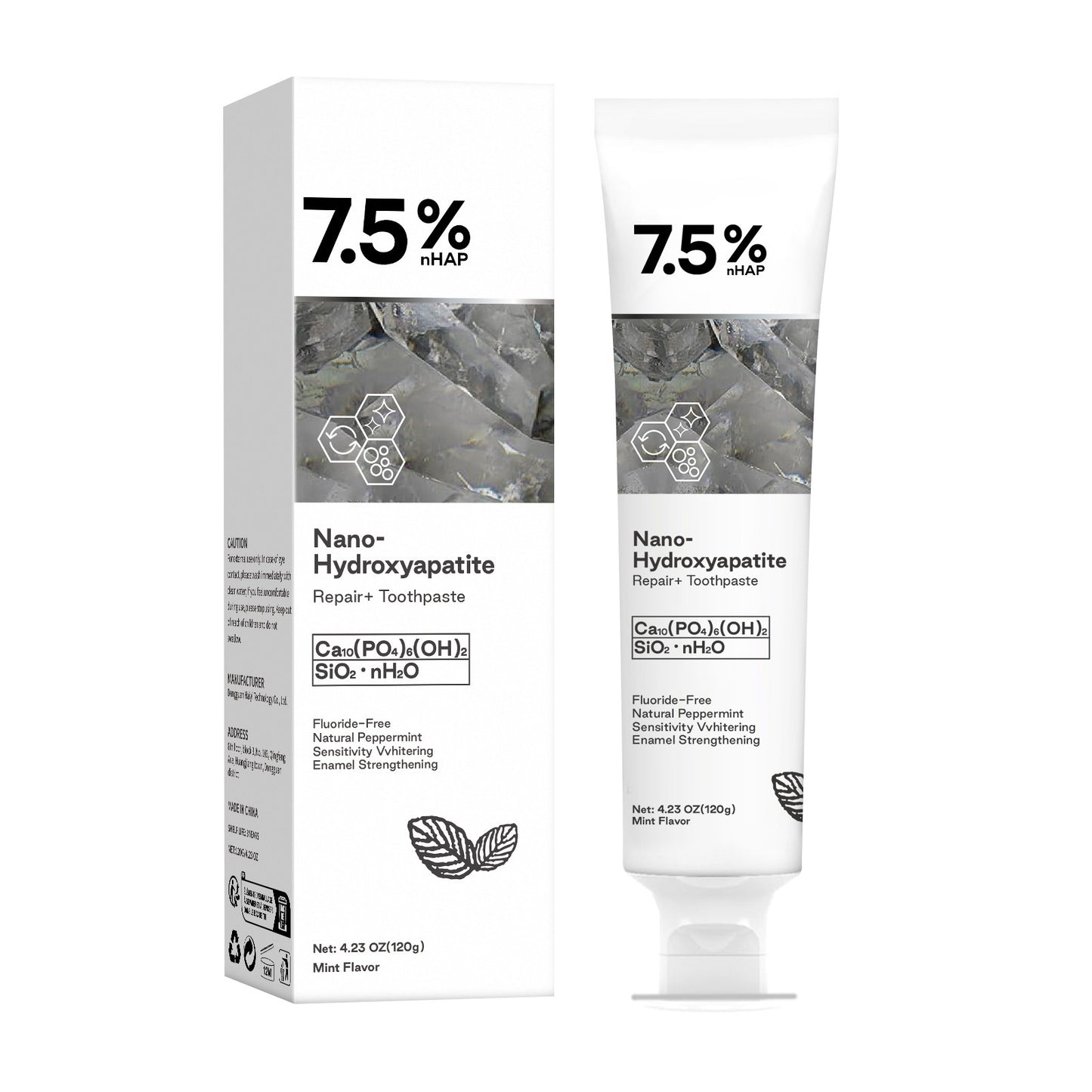 Non-Standard Bright White Toothpaste 120g - Mild Formula