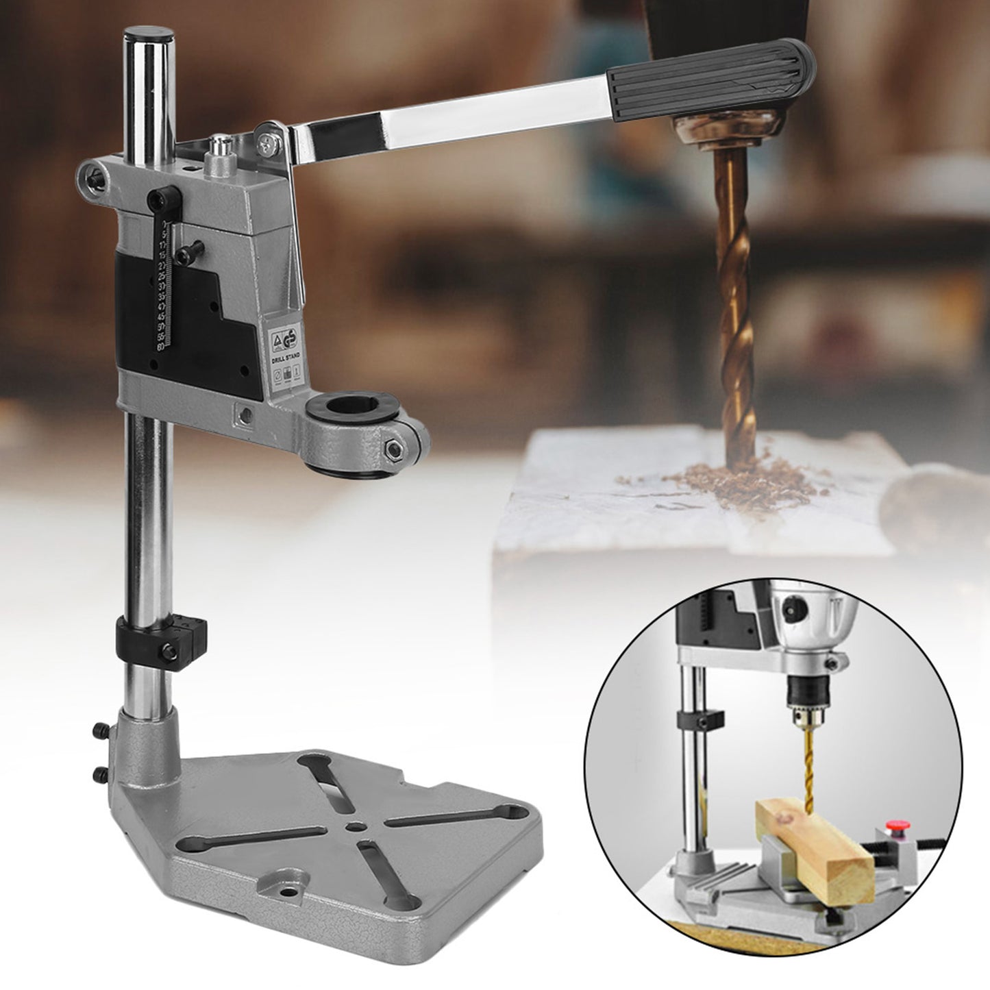 Universal Bench Clamp Drill Press Stand Workbench Repair Tool For
