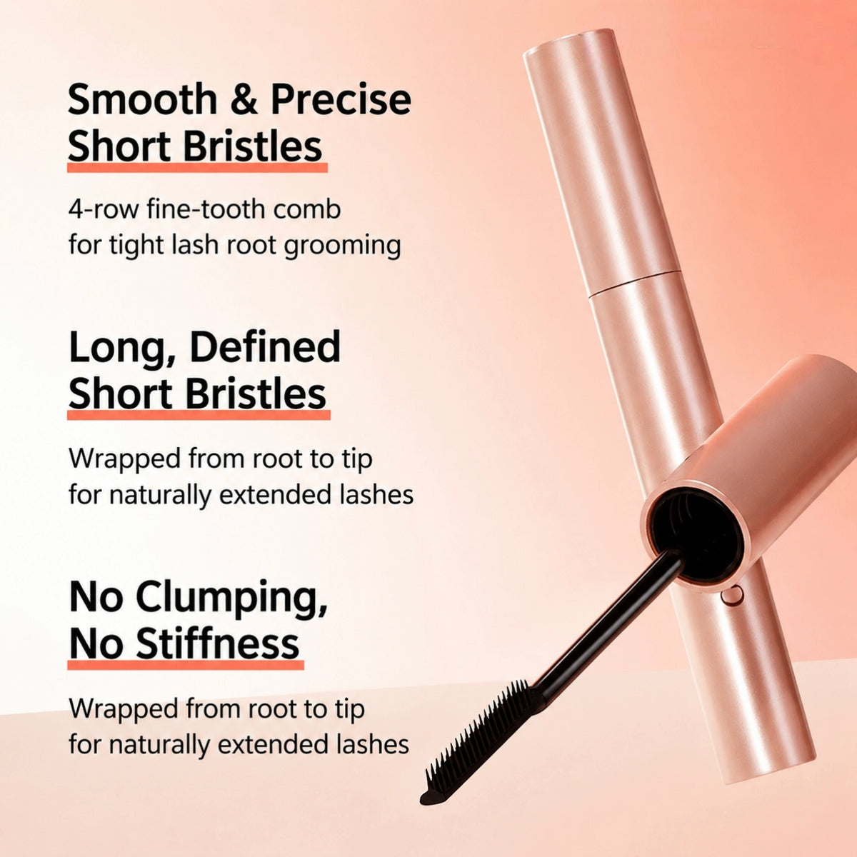 Waterproof Mascara - Lengthening & Curling, 24-Hour Wear