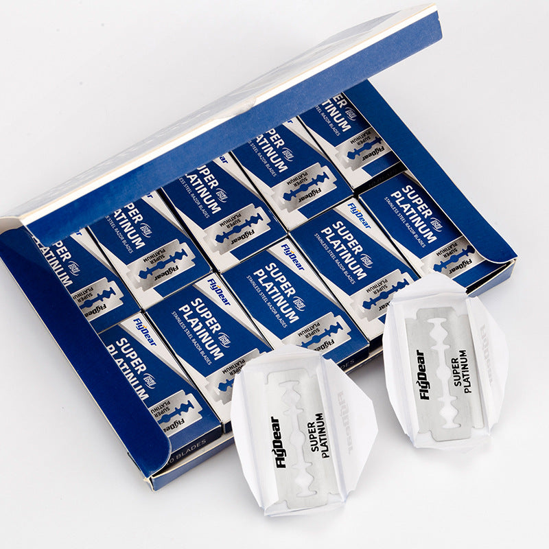 Stainless Steel Double Blade Razor - 100 Pieces