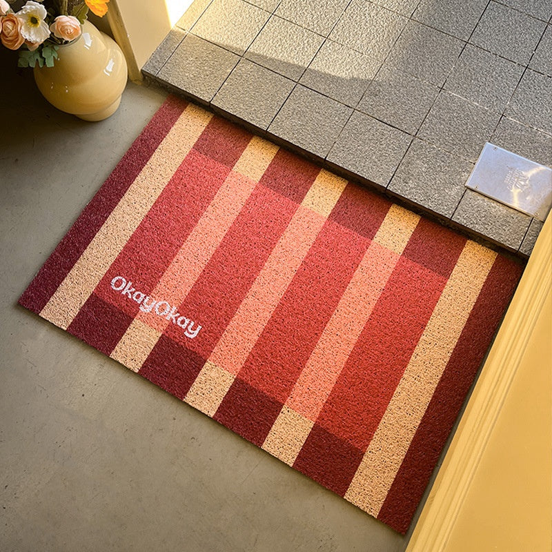 Christmas Door Mat - Mud Earth Removing Decorative Entrance Rug