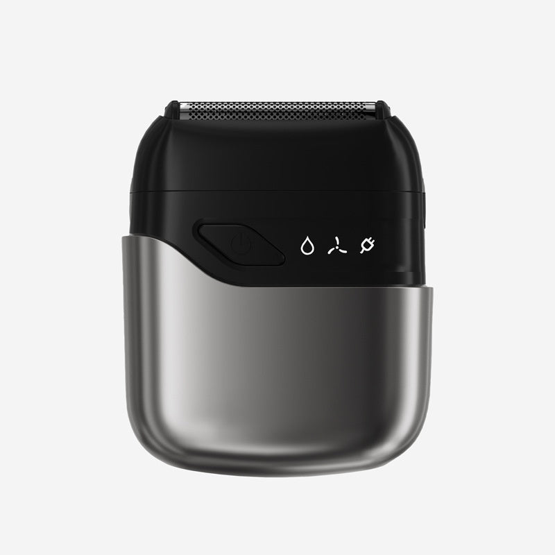 Rechargeable Electric Body Shaver - 90min Runtime, Waterproof, Gray