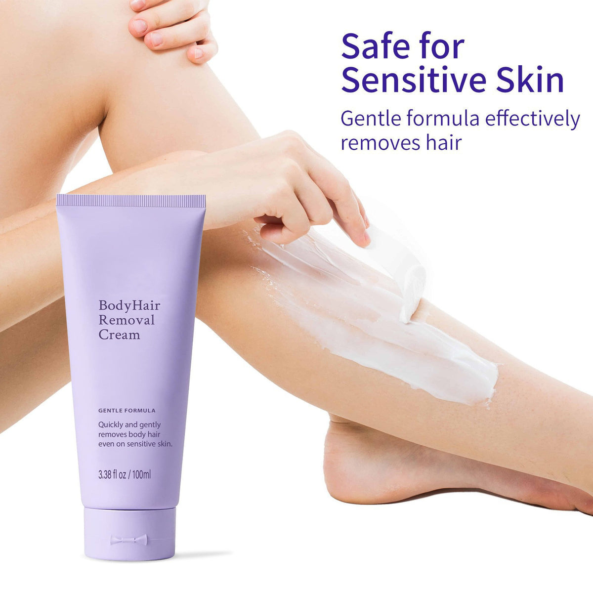 Hair Removal Cream - 100ml Body Care for Smooth Skin
