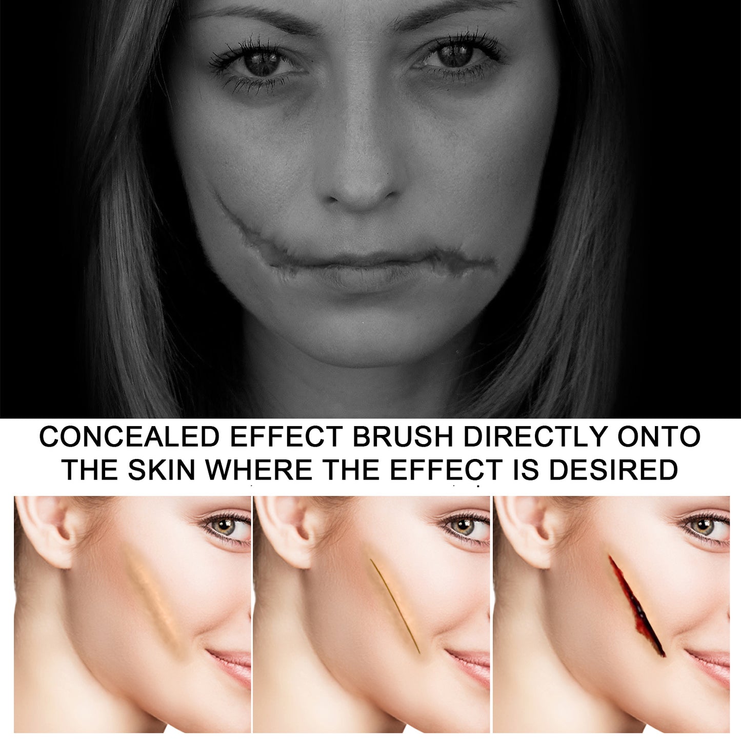 Professional Special Effects Scar Liquid for Halloween Costume Makeup