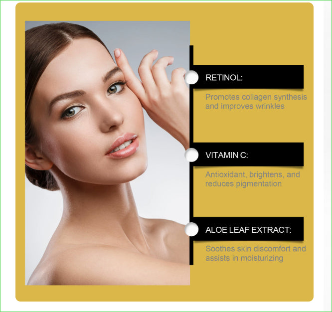 Retinol Face Cream - 30g Hydrating Skin Care for Anti-Aging & Brightening