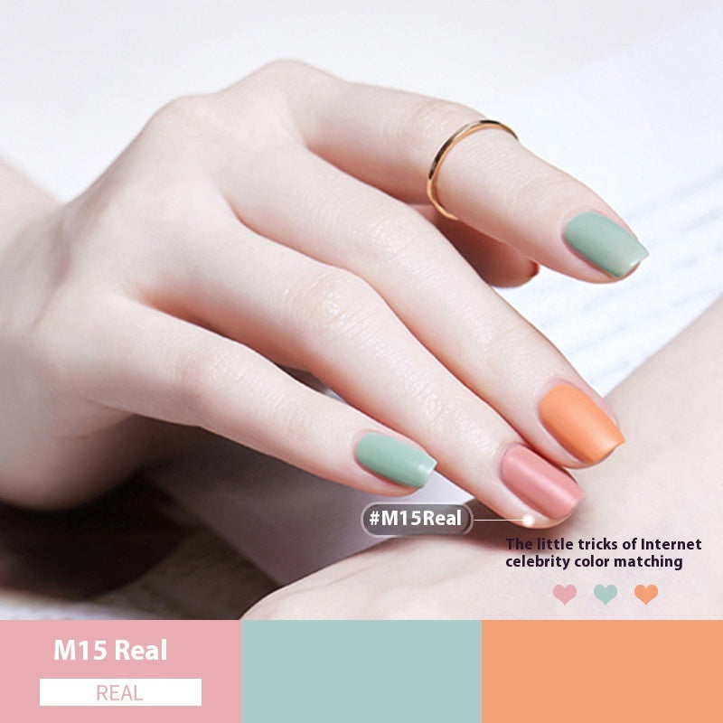 Durable Nail Polish - Waterproof, Quick-Drying, Frosted & Matte Styles