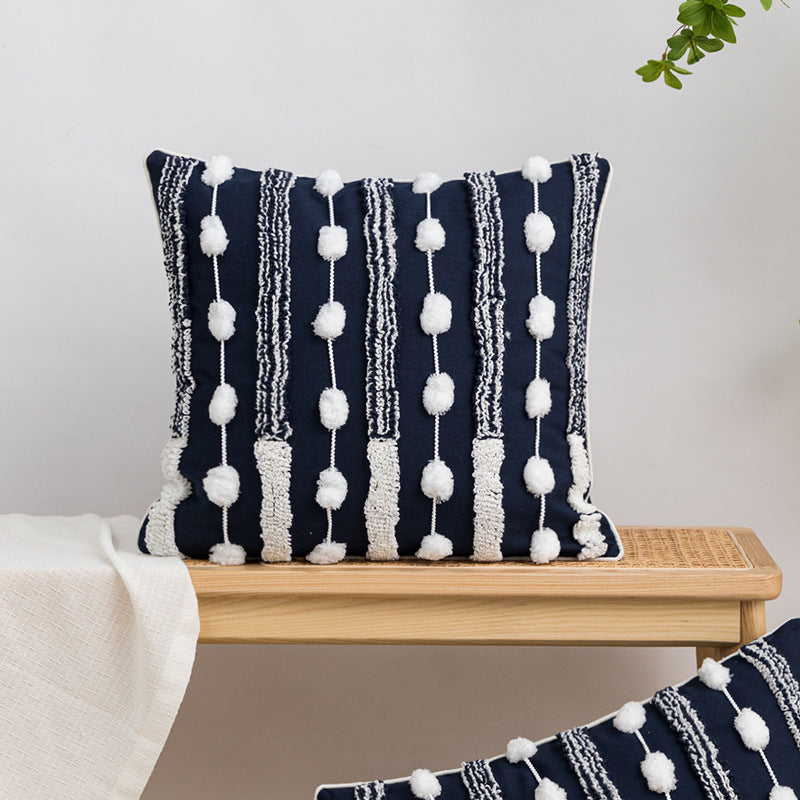 Bohemian Tufted Pillowcase Set - Nordic Style Geometric Decorative Pillows