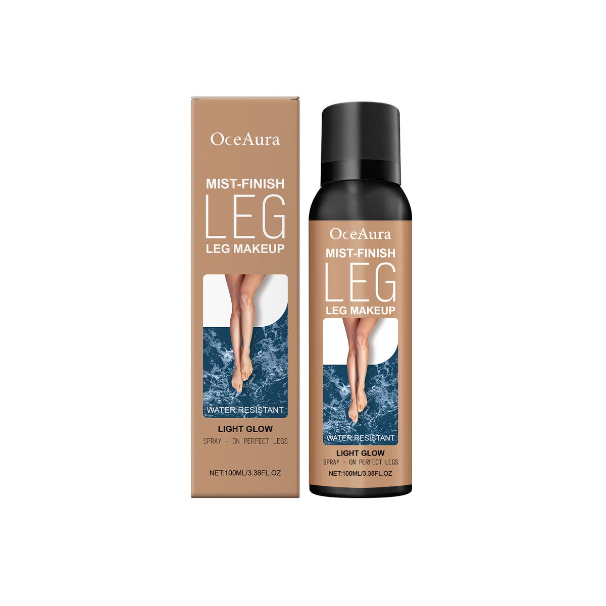 Leg Concealer Blackening Spray