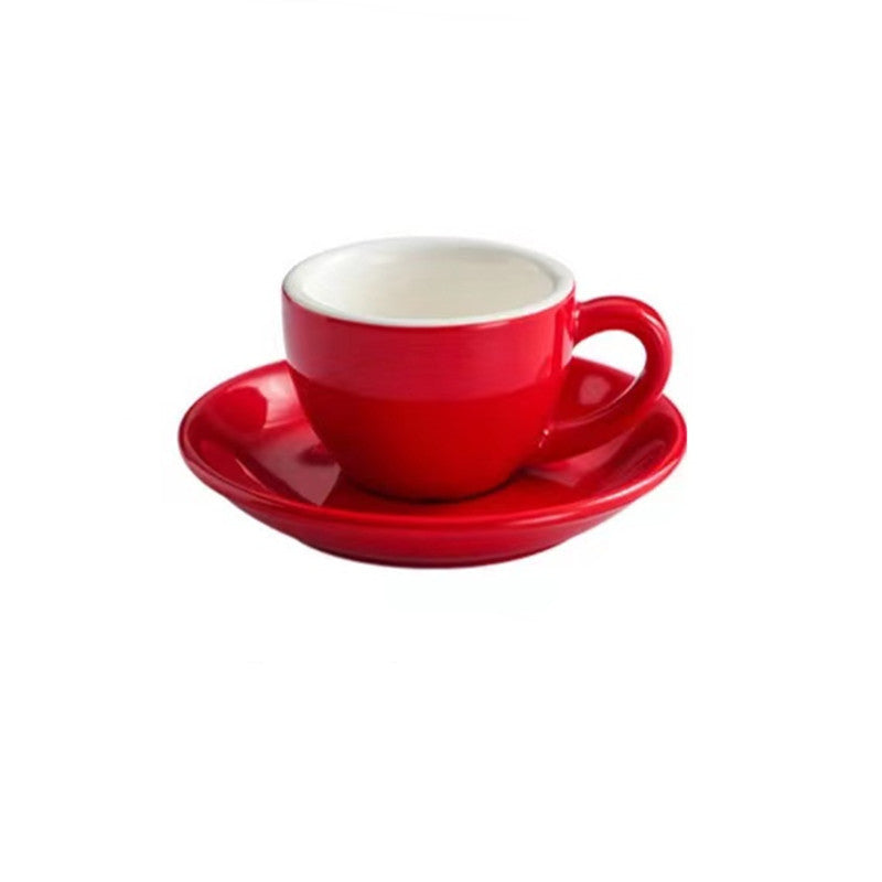 Porcelain Espresso Cups Set 75ML Multiple Colors Home Kitchen Drinkware