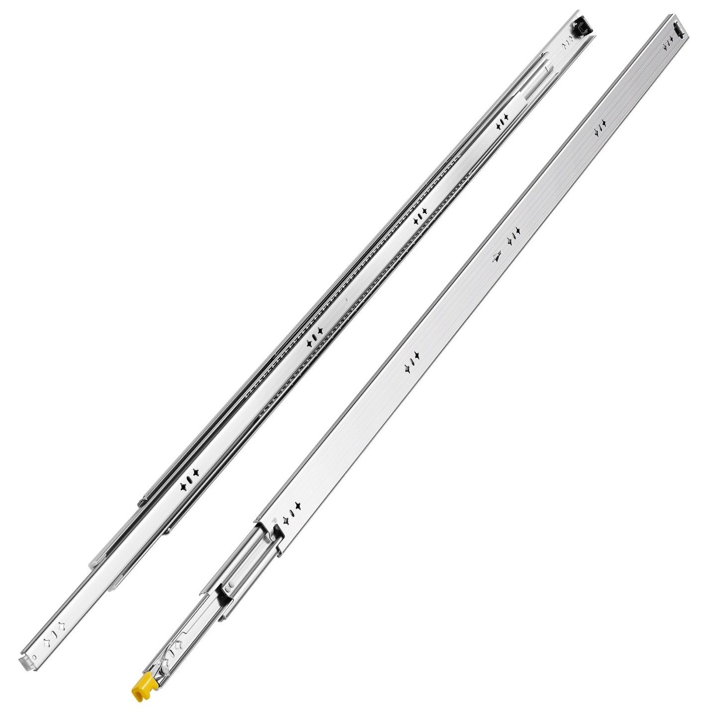Heavy-Duty Full Extension Drawer Slides - 16-60 In, 250 lbs Capacity
