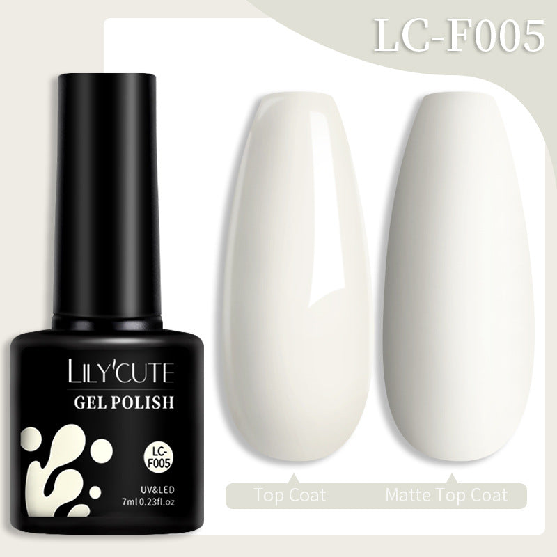 Colored Glitter Nail Glue Set for Nail Art - Waterproof & Non-Flushing