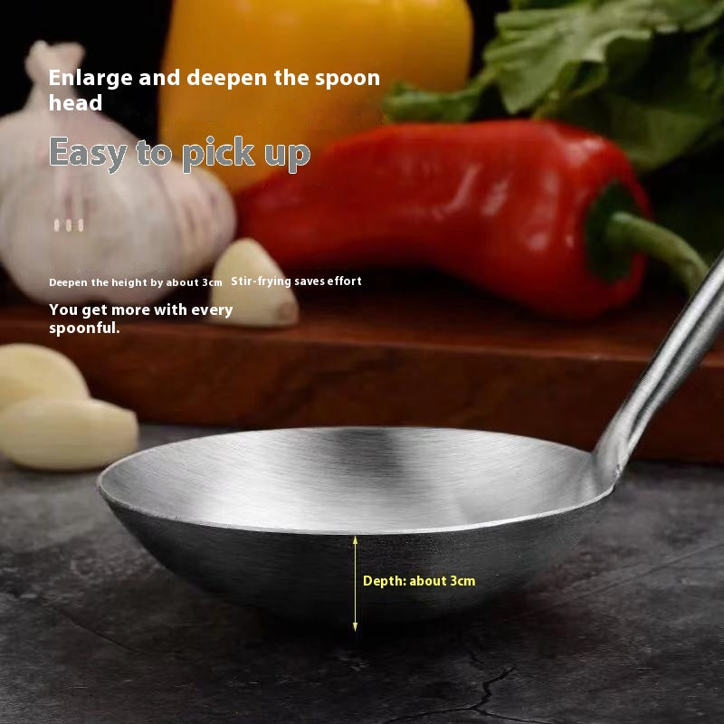 Extended Handle Rosewood Kitchenware Set - Stainless Steel Cooking Tools