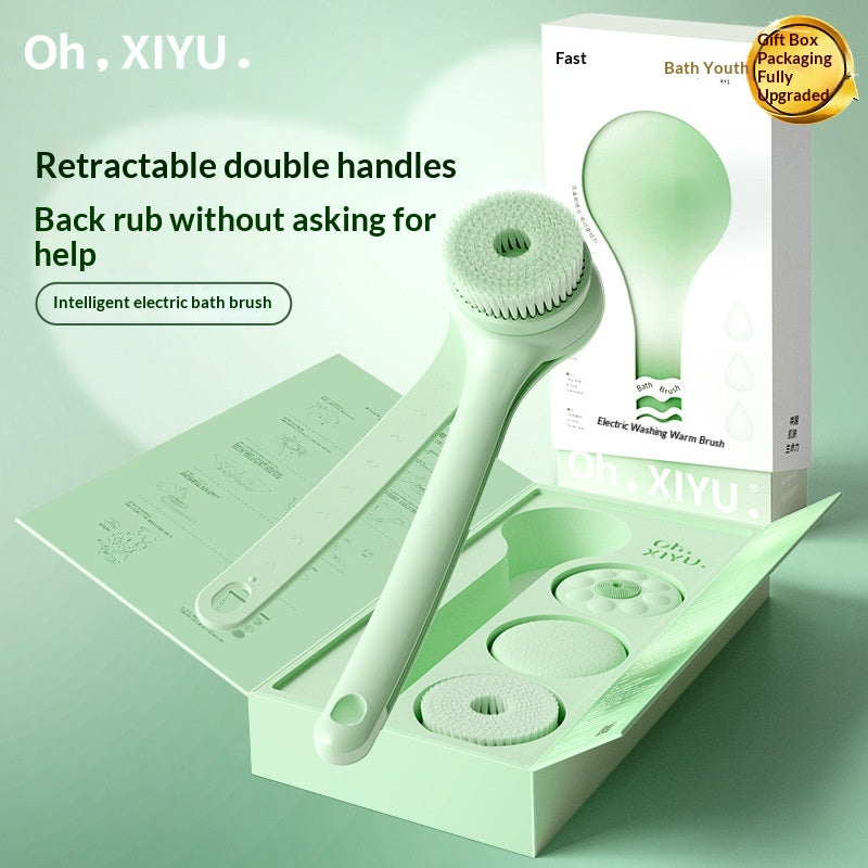 Electric Bath Brush - Fully Automatic Personal Care Device for Adults