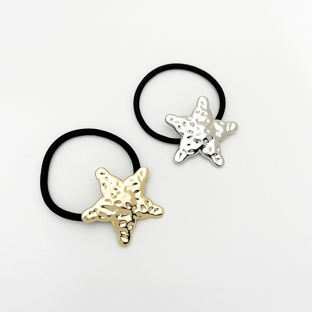 Pentagram Headband with Tassel - Elastic Hair Accessory