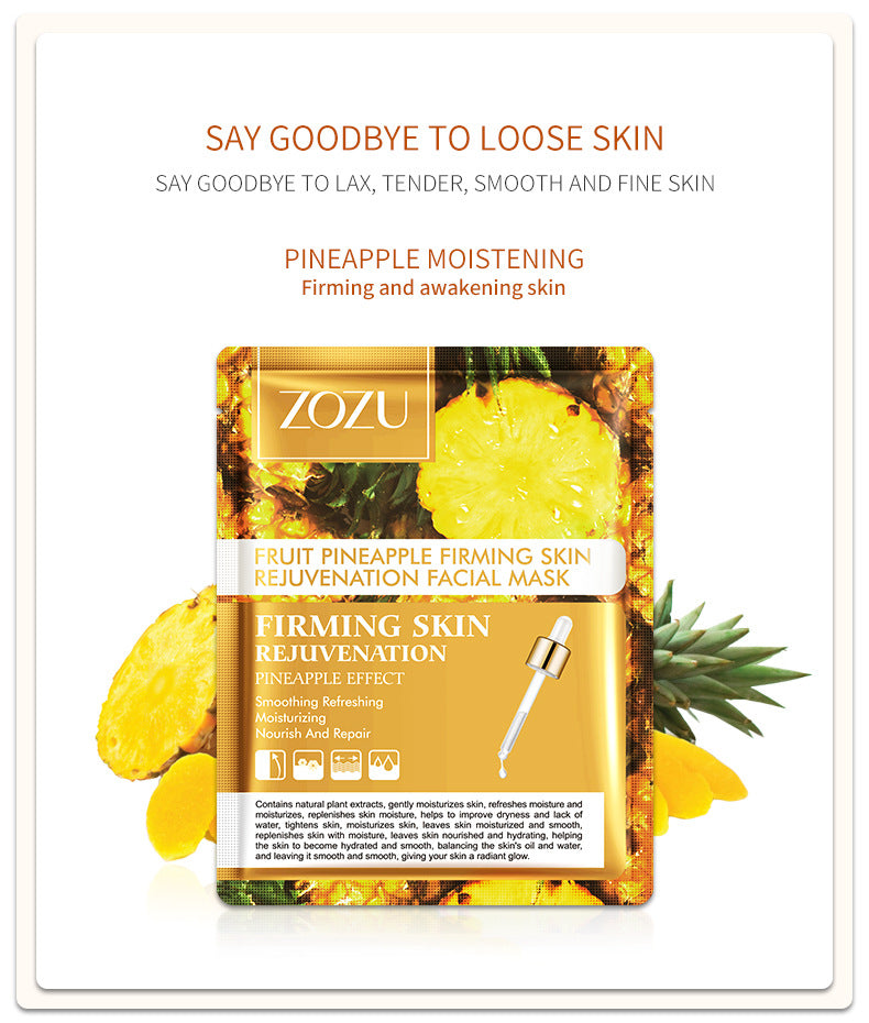Fruit Flavor Hydrating Facial Mask for All Skin Types - Nourishing Skin Care