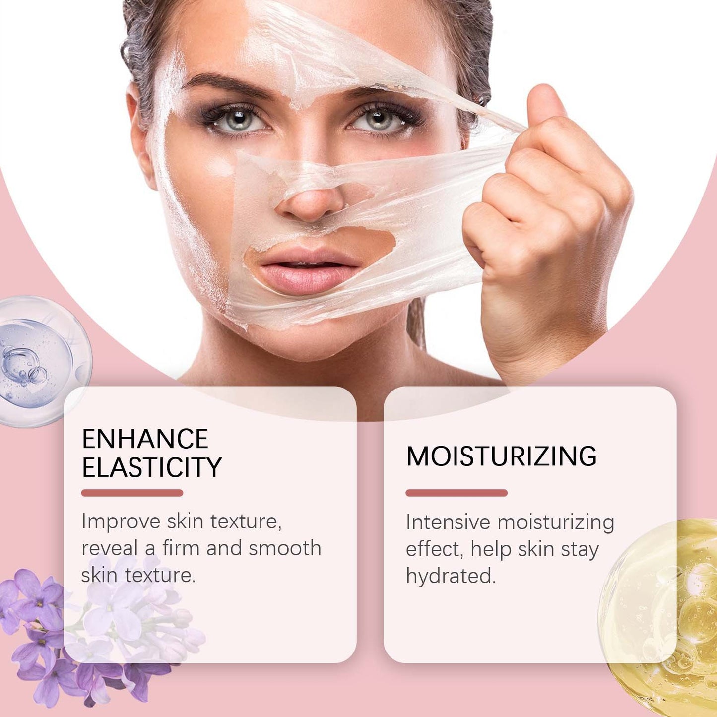 Hydrating Collagen Facial Mask for Skin Moisturization 100g