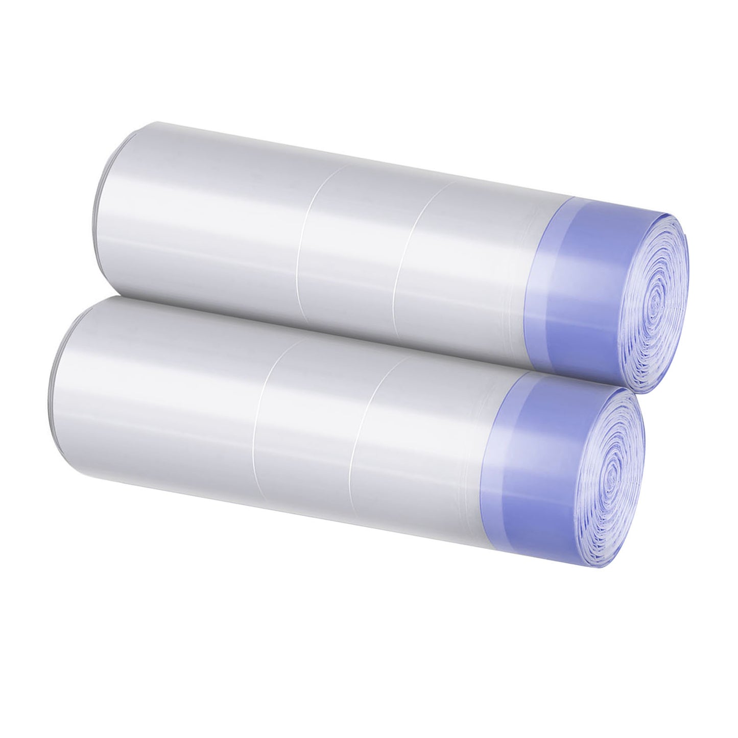 13 Gallon Drawstring Trash Bags HDPE Scented Strong Disposable Small