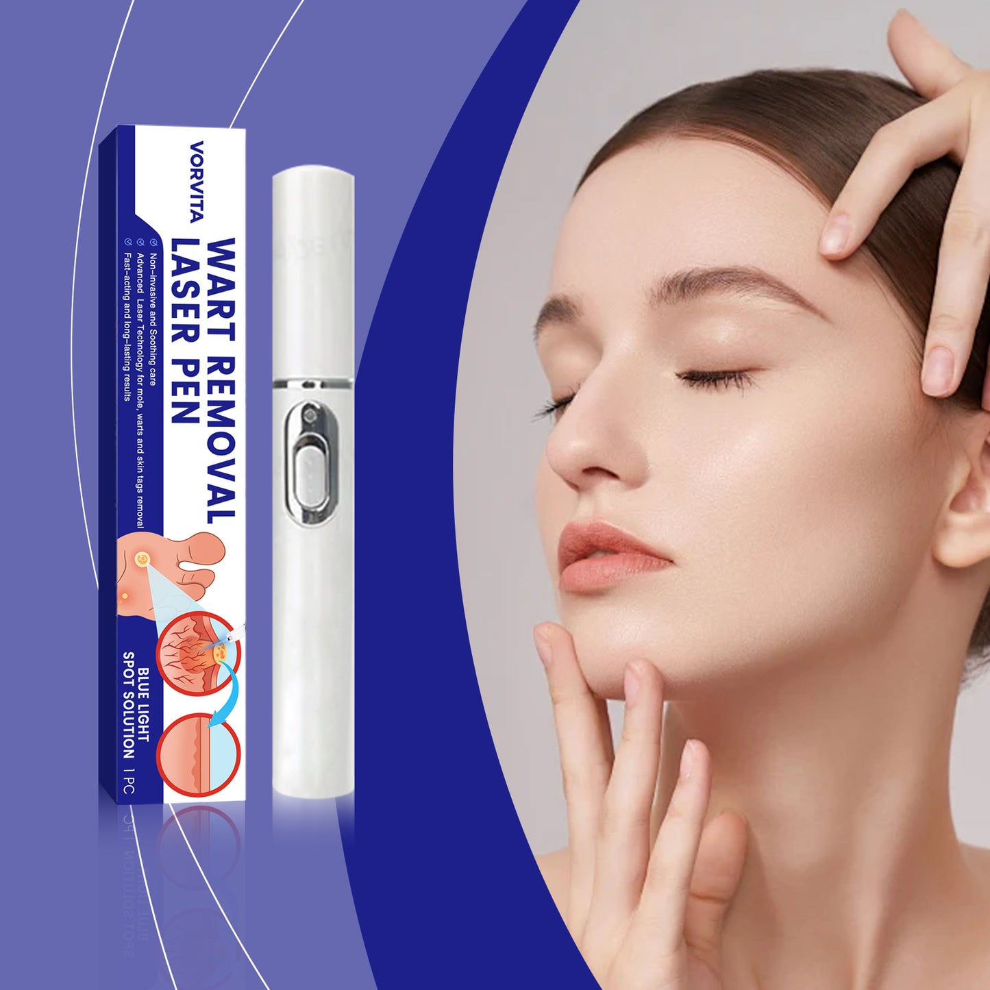 Face Skin Care Laser Pen - Anti-Aging Skin Treatment Tool