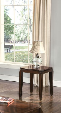 Walnut 3-Piece Coffee Table Set with 2 End Tables