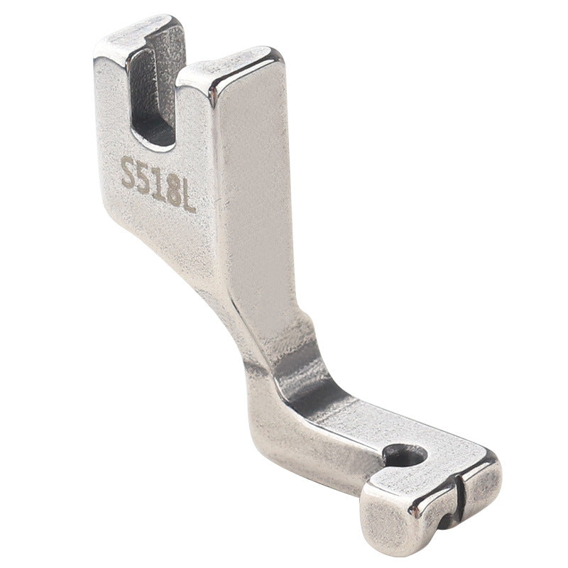 Industrial Sewing Machine Zipper Presser Foot for Invisible Zipper Installation