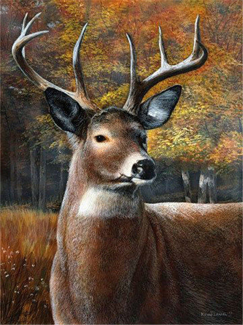 Diamond Painting Animal Deer Cross Stitch Art Kit Home Decor Gift