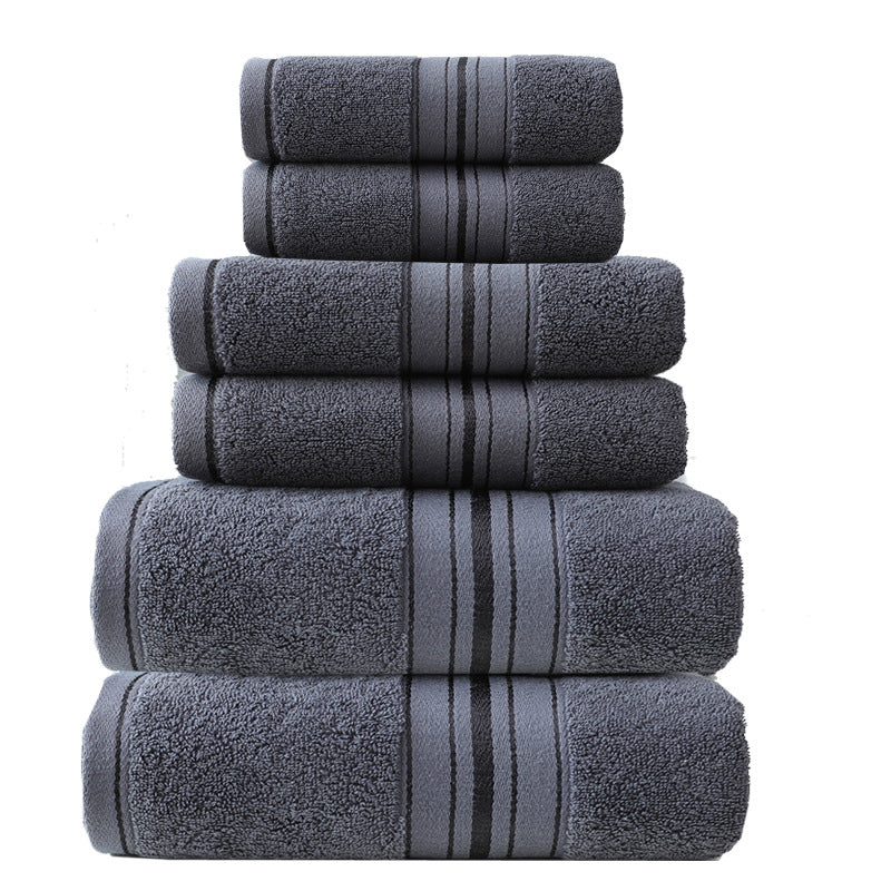 Cotton Satin Solid Color Bath Towel - Soft, Absorbent & Elegant