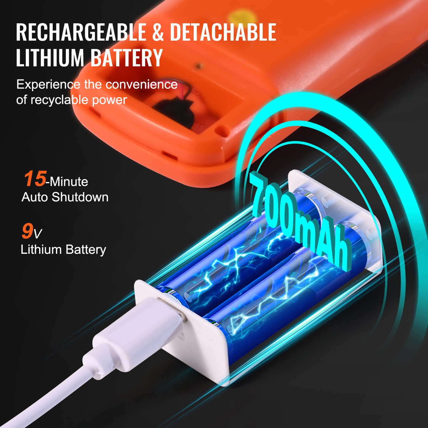 3-in-1 EMF Meter - Handheld Electromagnetic Radiation Detector