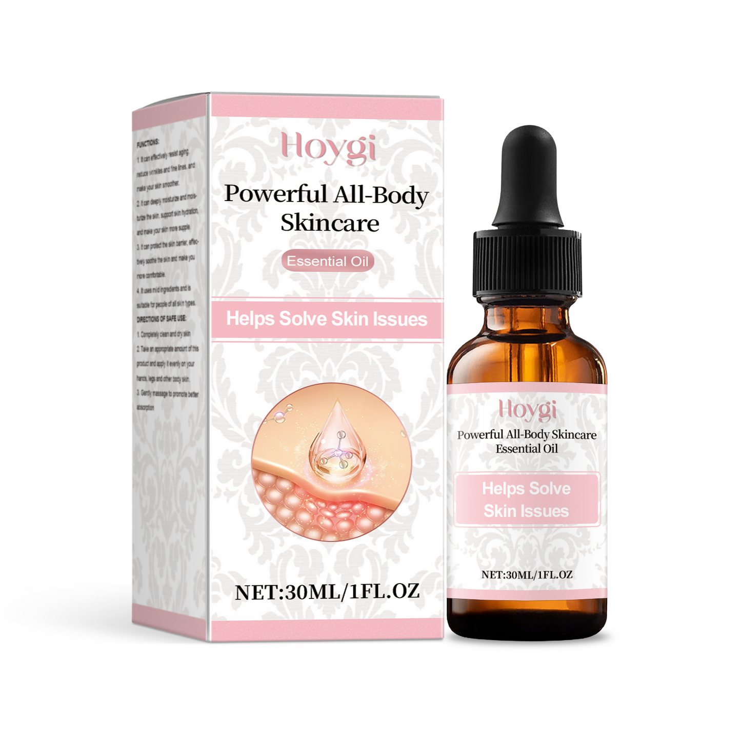 Hydrating Full Body Moisturizing Oil - Anti-Aging Tea Tree Skin Care 30ml