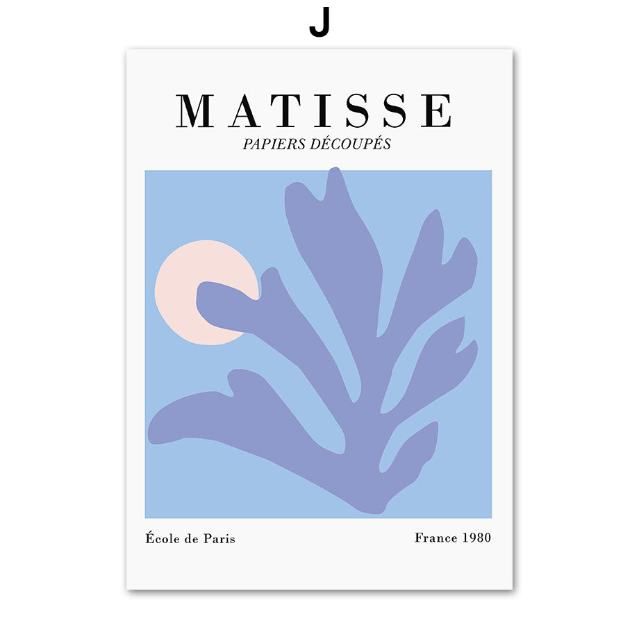 Matisse Decorative Canvas Wall Art - Gallery Style for Living Room