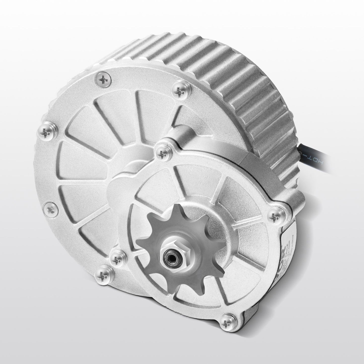 450W Electric Brushed DC Motor Kit 36V with Upgraded Speed Controller - Silver
