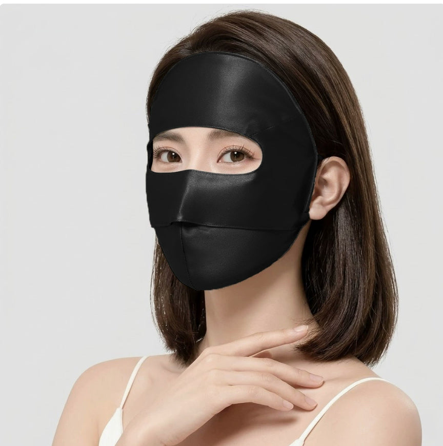 Silk Sun-Protective Face Mask