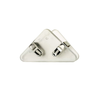 Plastic Triangle Corner Clip - Background Plate & Paper Organizer