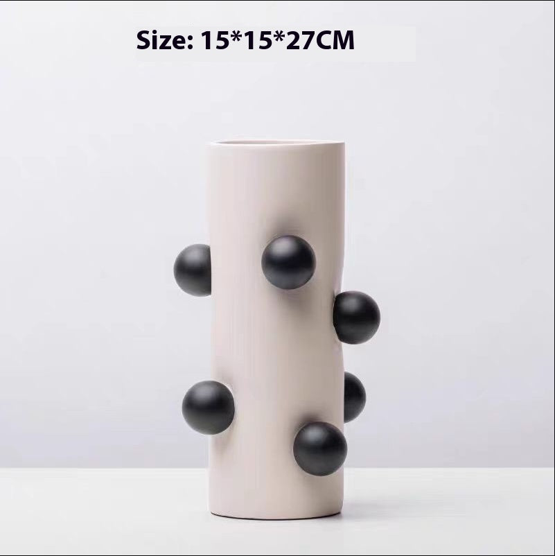 Modern Nordic Resin Vase - Small & Large Sizes for Home Decor
