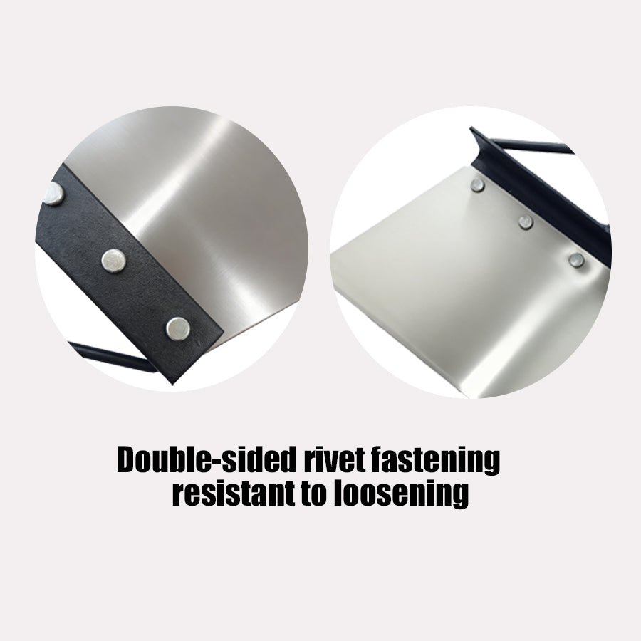 Stainless Steel Snow Shovel with Modular Handle - Garden & Ice Removal Tool Set